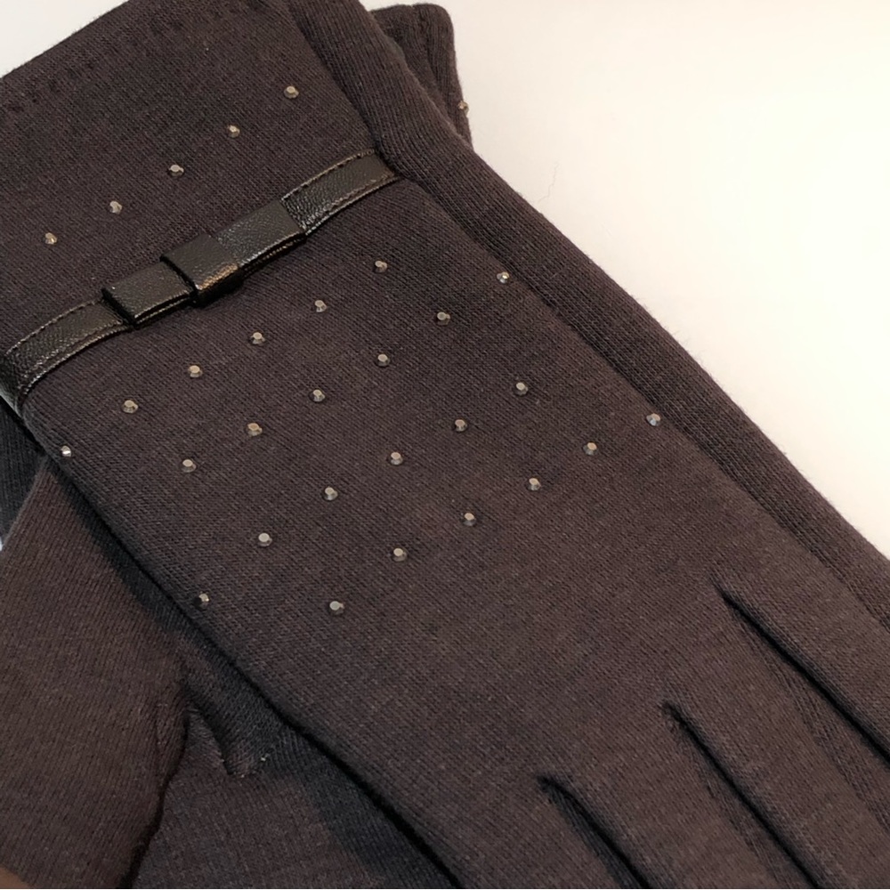 Touch Gloves Brown - Picture 2 of 3
